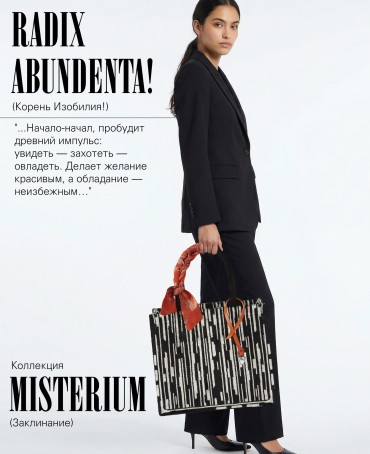 Сумка из Шелка полная ЖЕЛУДЯМИ Женский ACORN_RADIX ABUNDENTA!_Tote/L